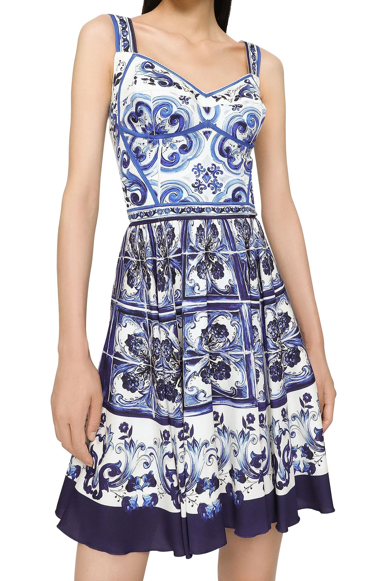 DOLCE&GABBANA MAIOLICA DRESS