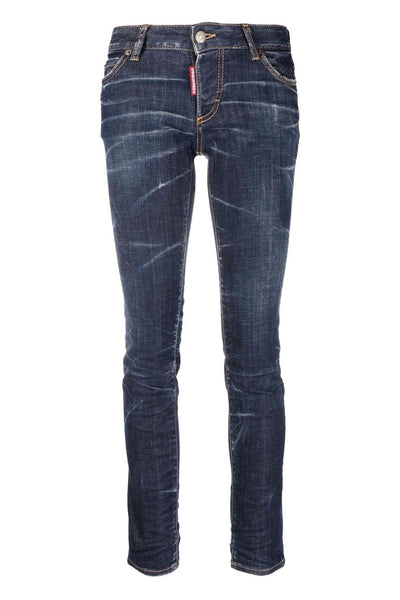 DSQUARED2 DISTRESSED SKINNY JEANS