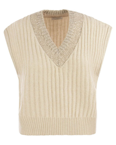 BRUNELLO CUCINELLI PULLOVER CASHMERE