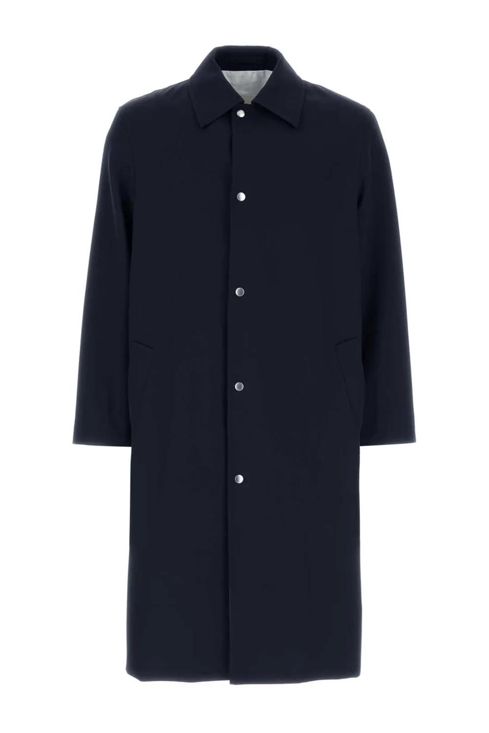 JIL SANDER GABARDINE OVERCOAT