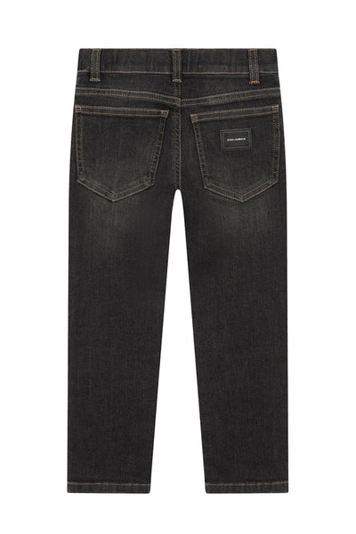 DOLCE & GABBANA KIDS JEANS PANTS