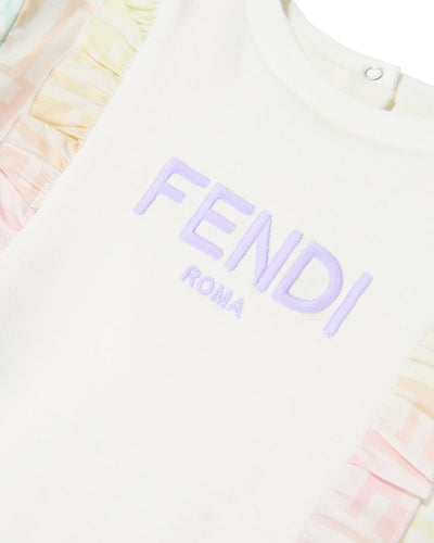 FENDI KIDS MIDI DRESS