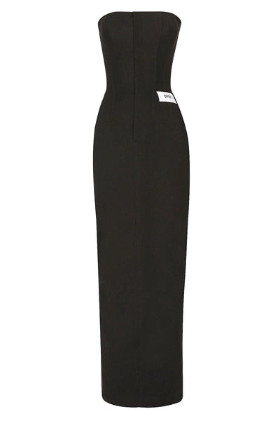 KIM DOLCE&GABBANA LONG STRETCH JERSEY DRESS