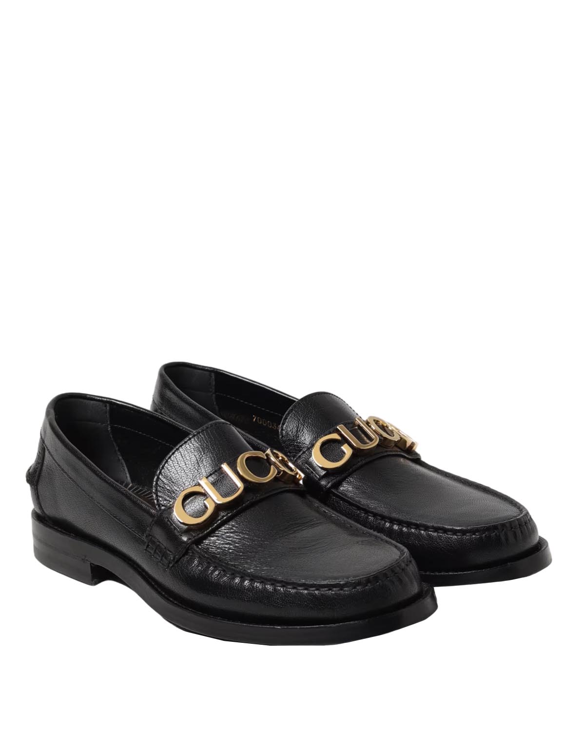 GUCCI LOAFERS WITH LOGO