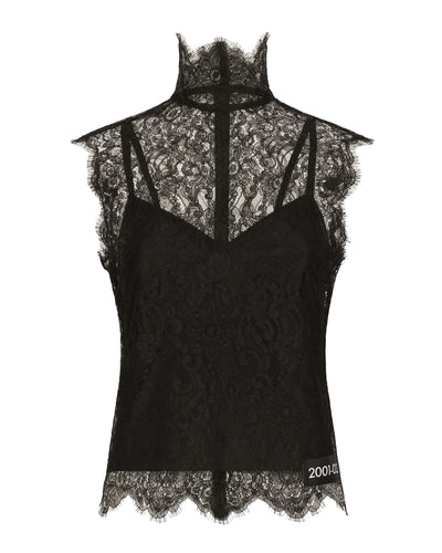 DOLCE&GABBANA LACE TOP