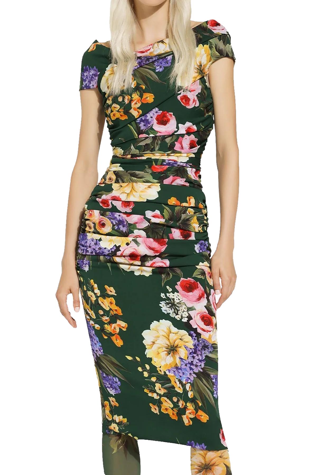 DOLCE&GABBANA MIDI DRESS ST. GIARDINO