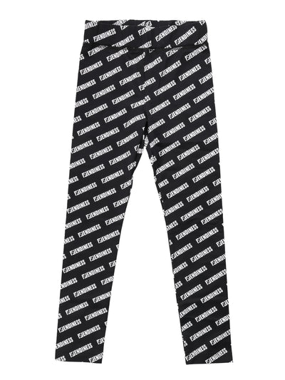 FENDI KIDS LEGGINGS WITH LOGO