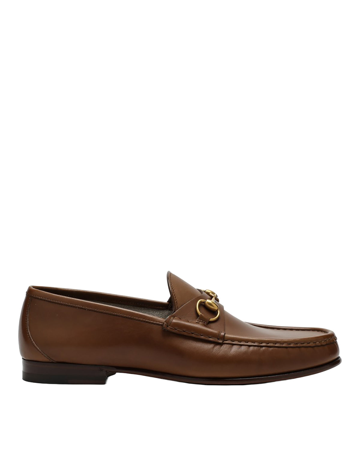 GUCCI BROWN MOCCASINS 1953 WITH HORSEBIT