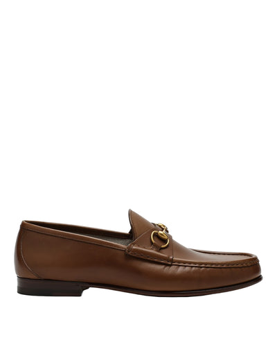 GUCCI BROWN MOCCASINS 1953 WITH HORSEBIT