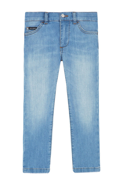 DOLCE & GABBANA KIDS JEANS PANTS