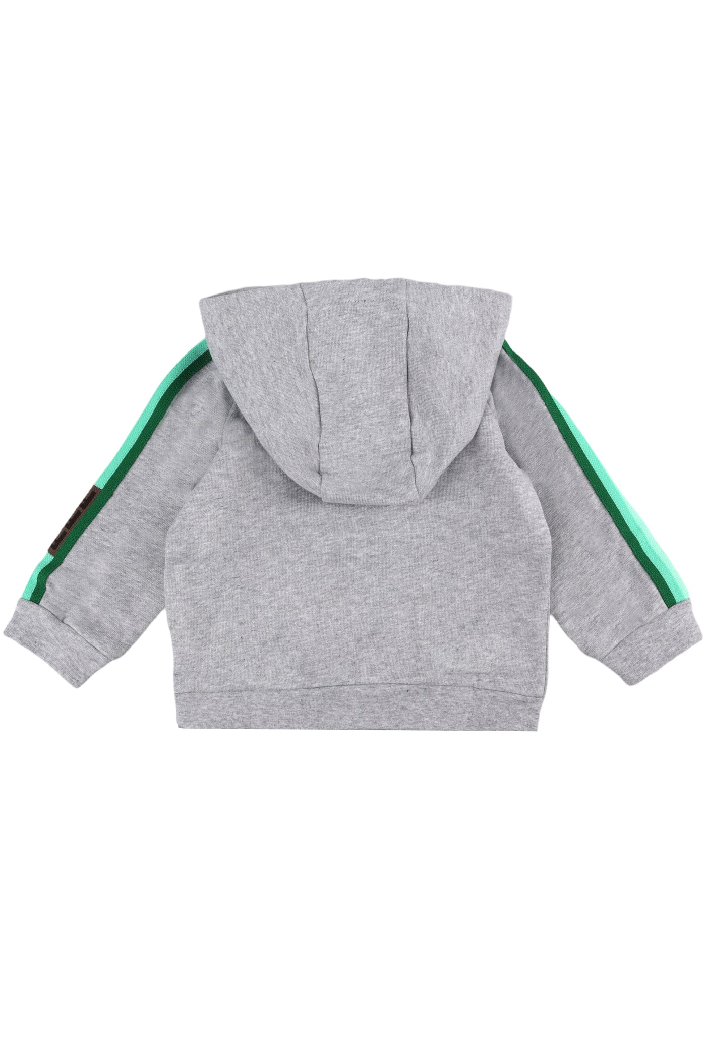 FENDI KIDS SWEATSHIRT HOODIE WITH FULL ZIP