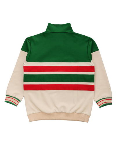 GUCCI KIDS SWEATSHIRT WITH LOGO DETAIL WEB