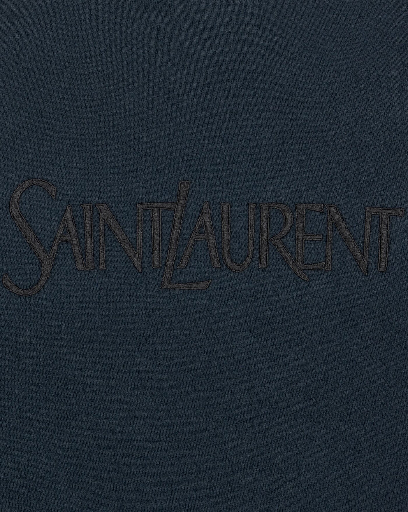 SAINT LAURENT SWEATSHIRT FLEECE WITH LOGO