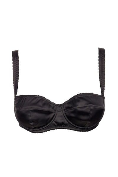 DOLCE&GABBANA SATIN BALCONETTE BRA