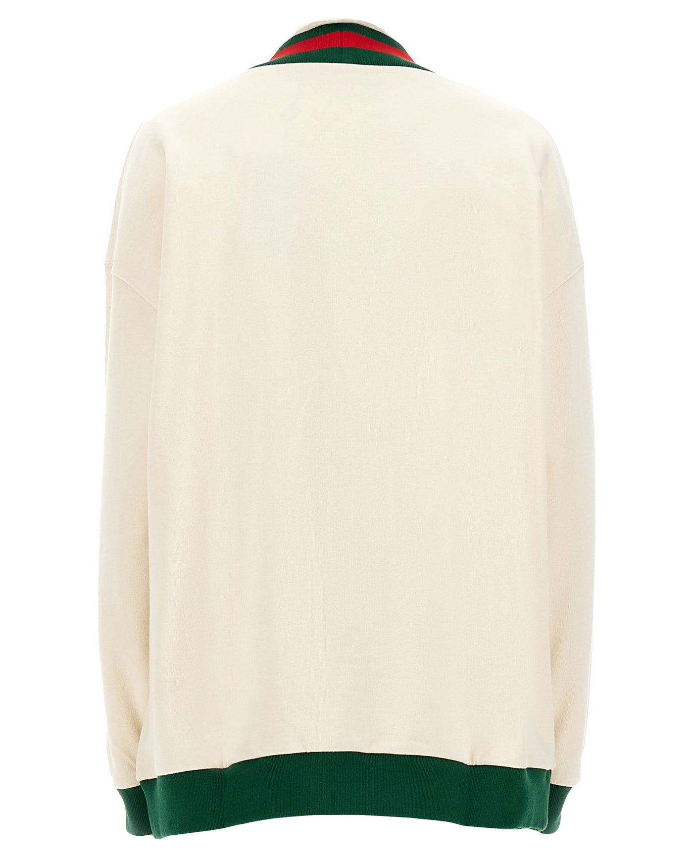 GUCCI CARDIGAN IN JERSEY WITH WEB DETAIL