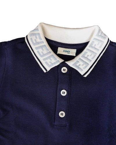 FENDI KIDS POLO SHIRT