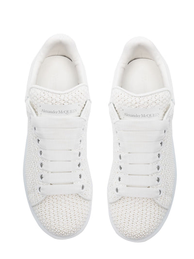 ALEXANDER MCQUEEN LARRY RAFFIA SNEAKERS