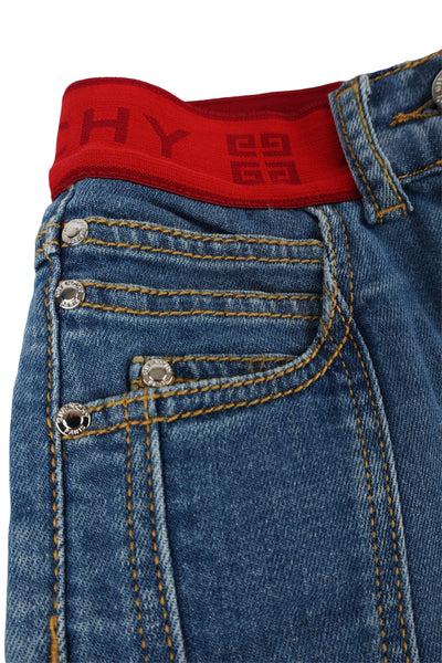 GIVENCHY KIDS JEANS BERMUDAS