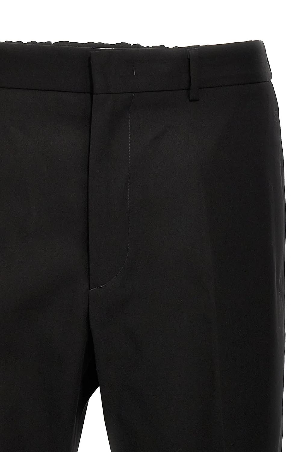 JIL SANDER GABARDINE WOOL PANTS