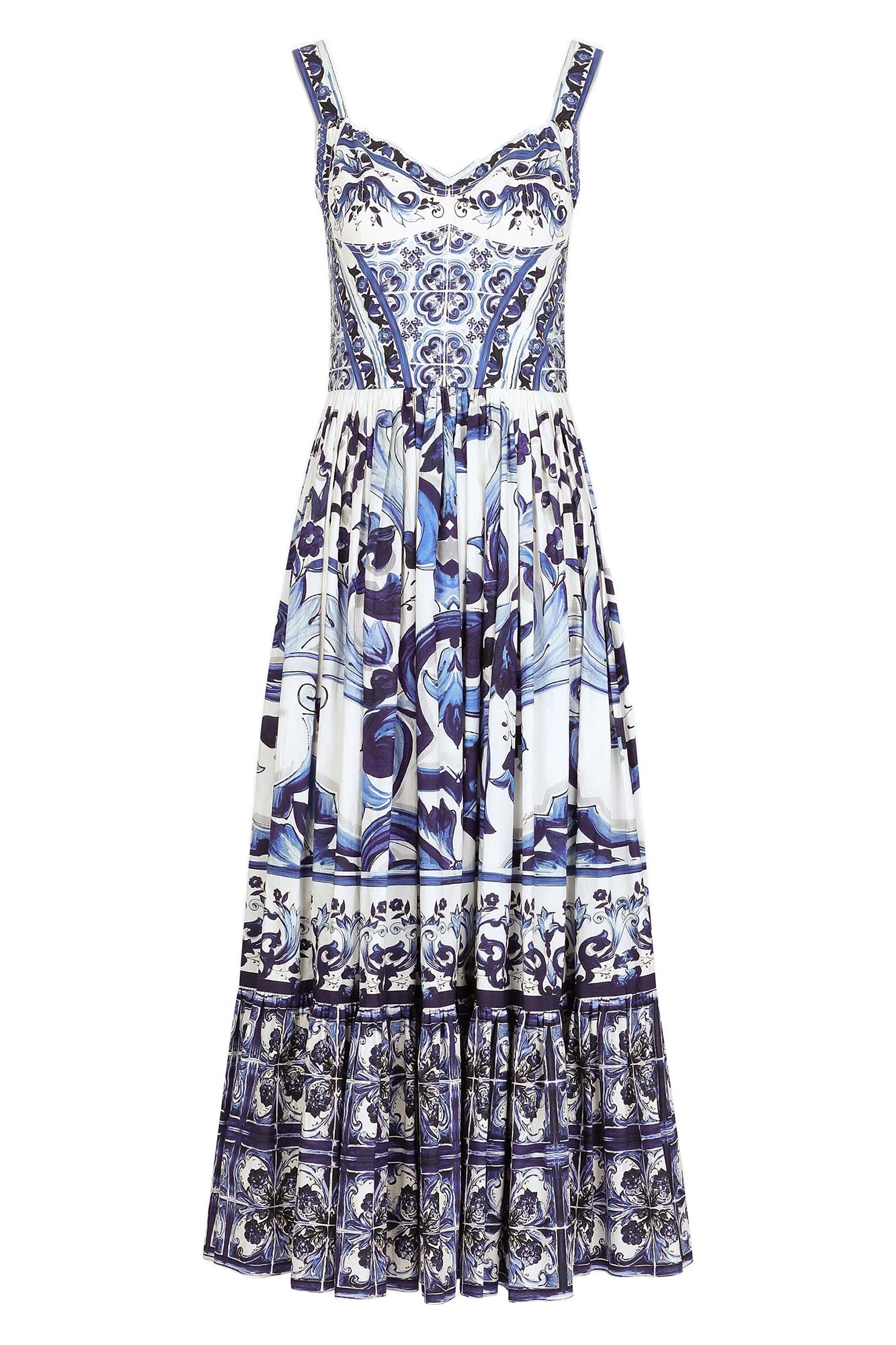 DOLCE&GABBANA MAIOLICA DRESS