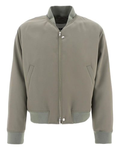 JIL SANDER GABARDINE BOMBER JACKET