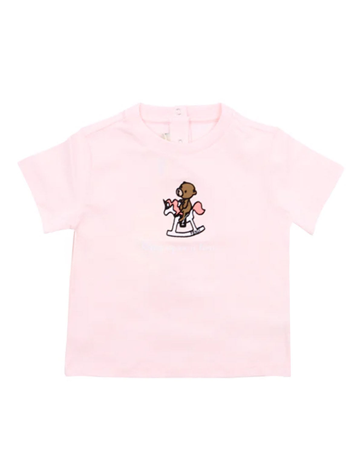 FENDI KIDS T-SHIRT TEDDY PRINT