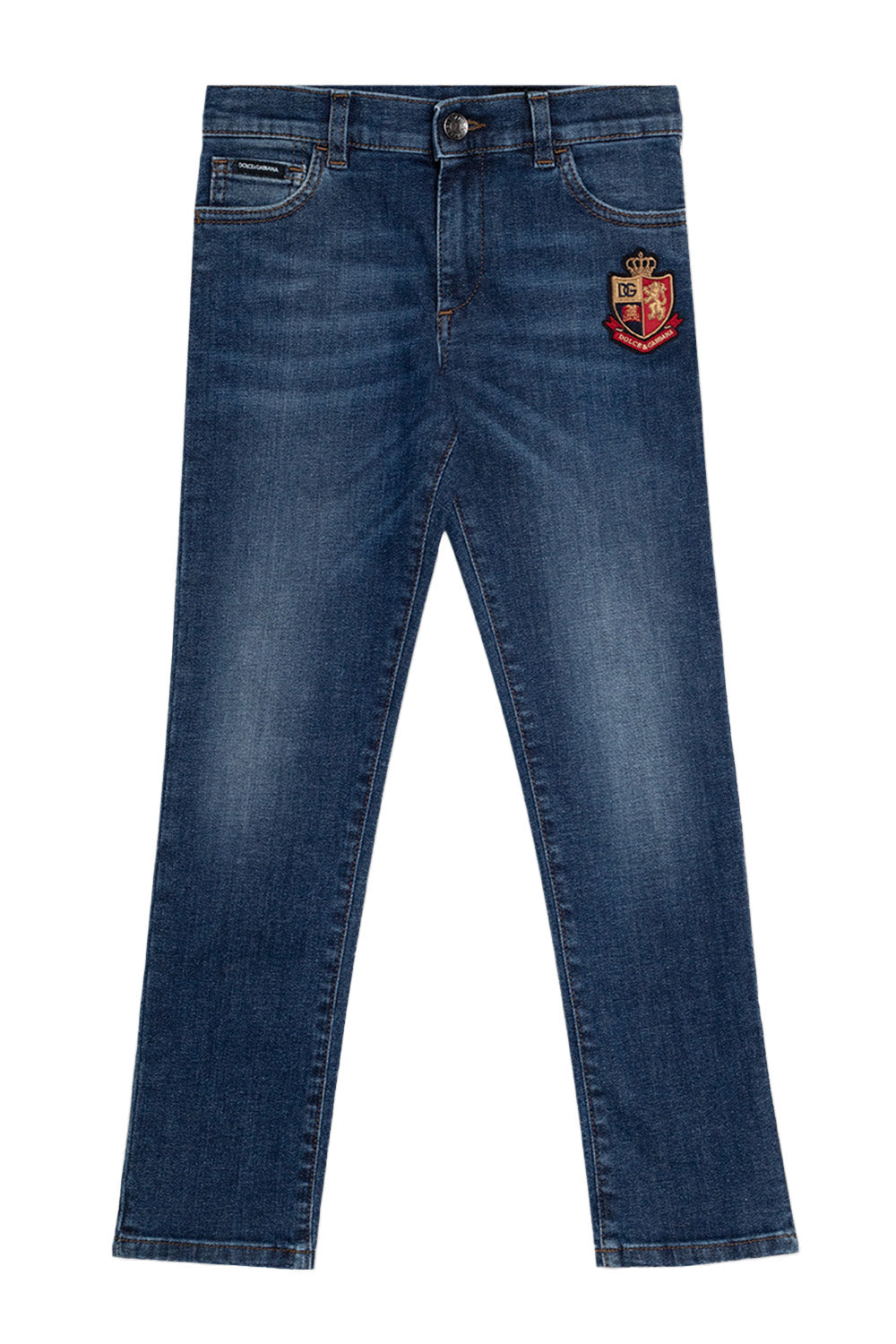 DOLCE & GABBANA KIDS JEANS PANTS