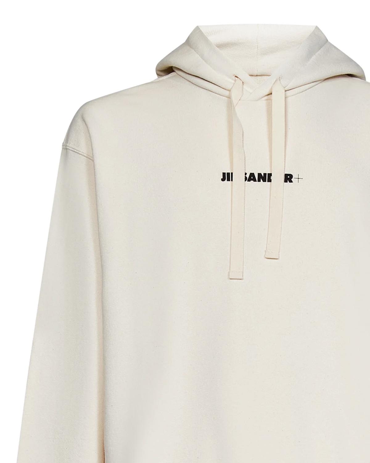 JIL SANDER HOODED SWEATSHIRT