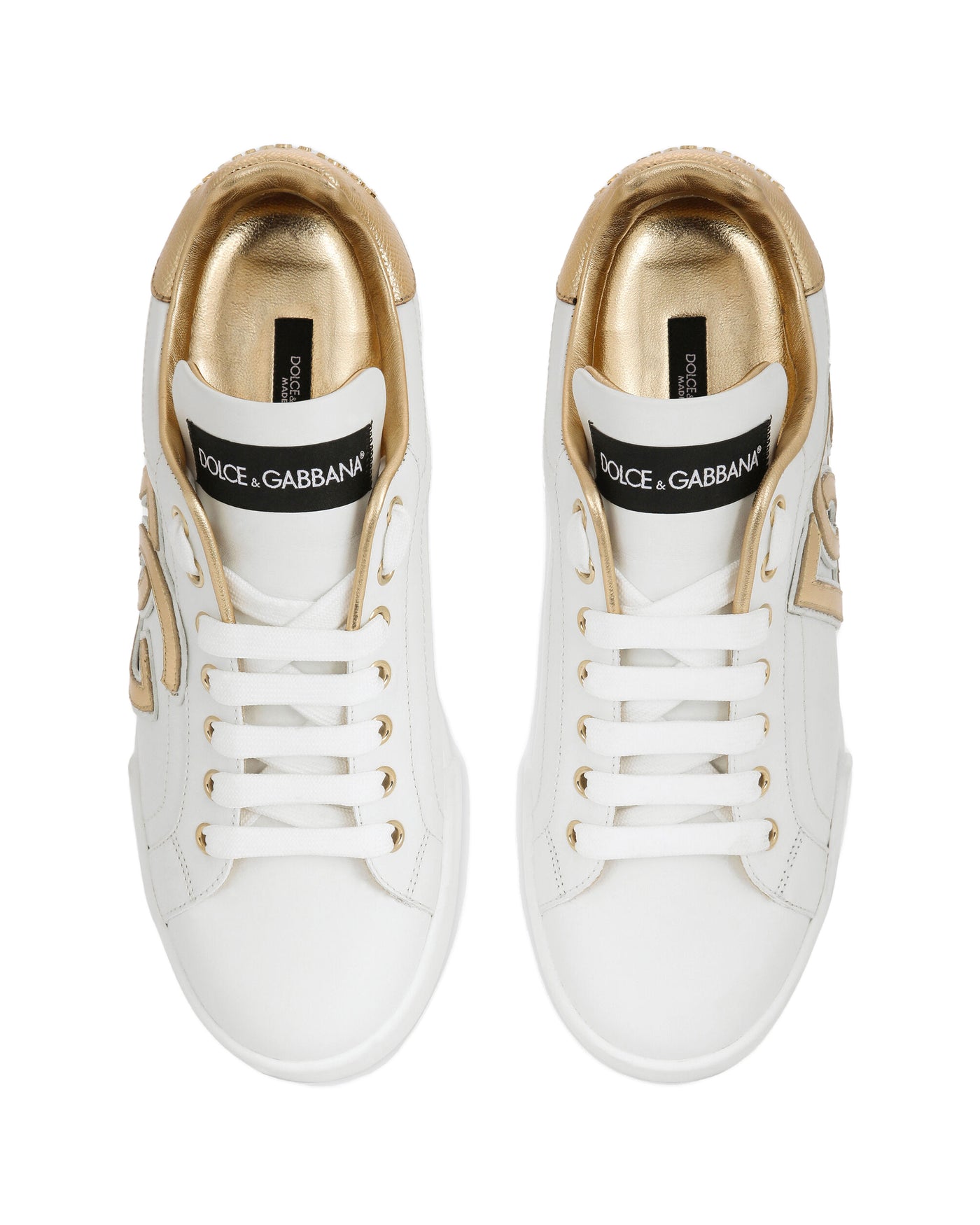 DOLCE&GABBANA DG LOGO PORTOFINO SNEAKERS