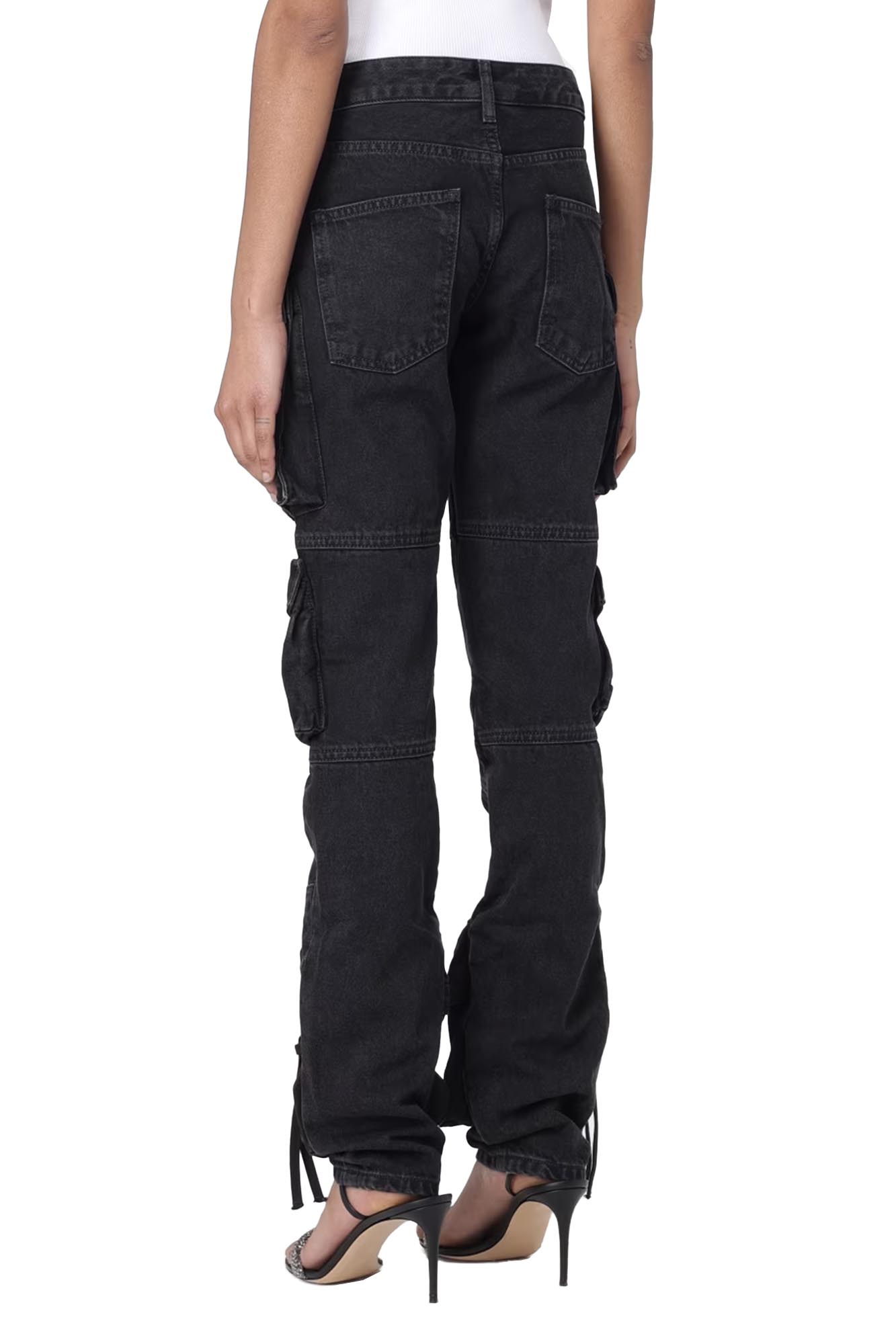 THE ATTICO CARGO JEANS