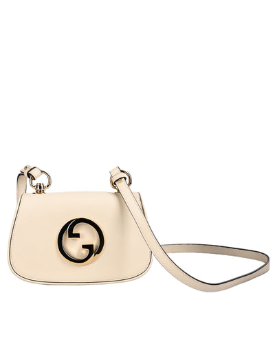 GUCCI MINI BLONDIE SHOULDER BAG WITH LOGO GG