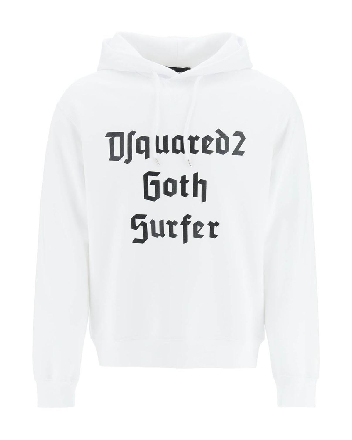 DSQUARED2 SLOGAN PRINT HOODIE