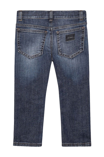 DOLCE & GABBANA KIDS JEANS PANTS