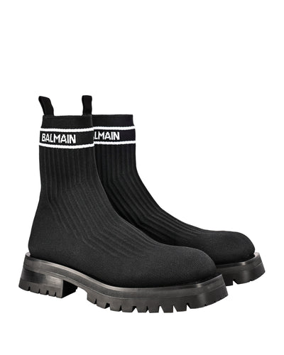 BALMAIN KNIT BOOTS