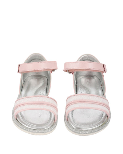 MONNALISA KIDS LEATHER SANDALS