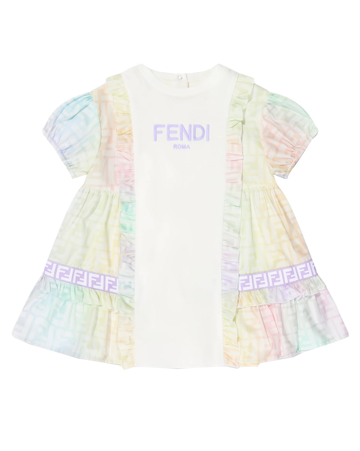 FENDI KIDS MIDI DRESS