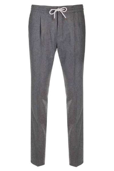 BRUNELLO CUCINELLI PANTS WITH COULISSE