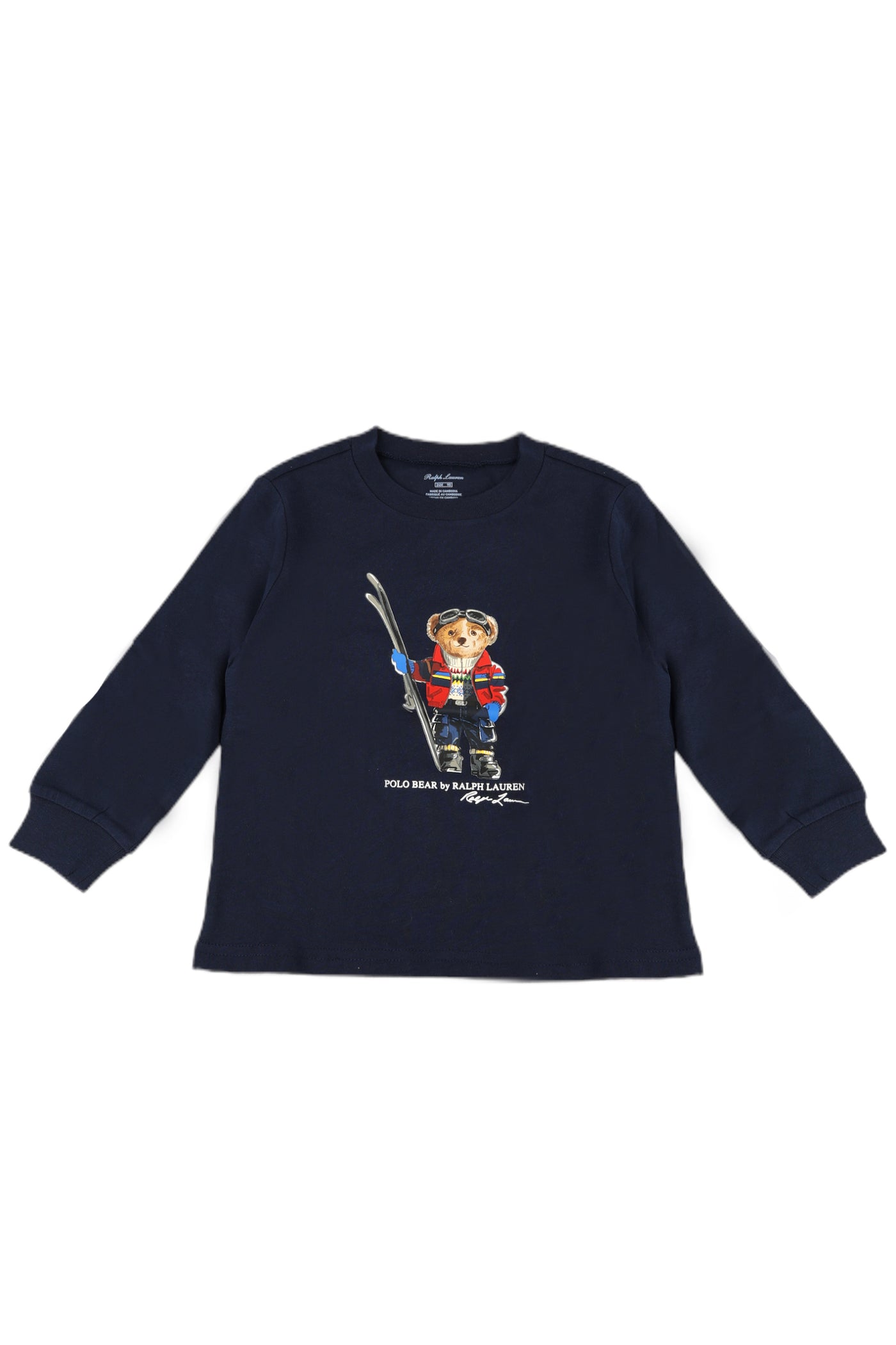 POLO RALPH LAUREN KIDS T-SHIRT LONG SLEEVE