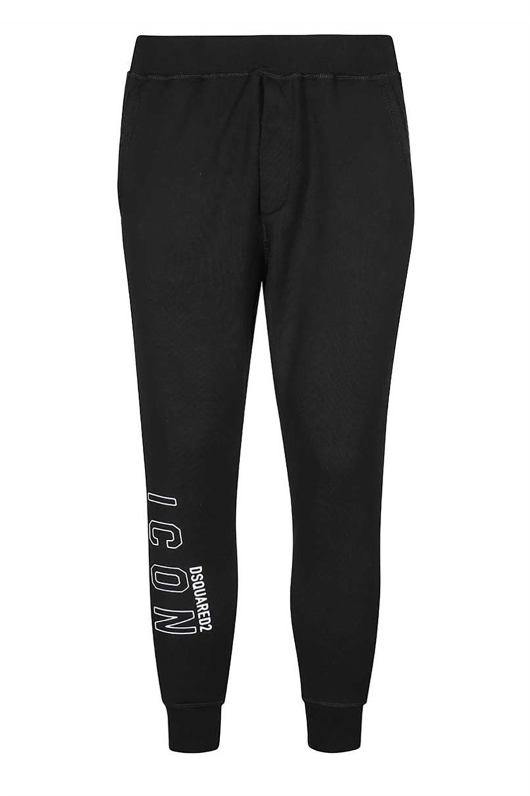 DSQUARED2 BLACK TRACKSUIT PANTS 