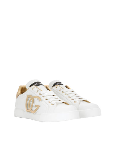 DOLCE&GABBANA DG LOGO PORTOFINO SNEAKERS