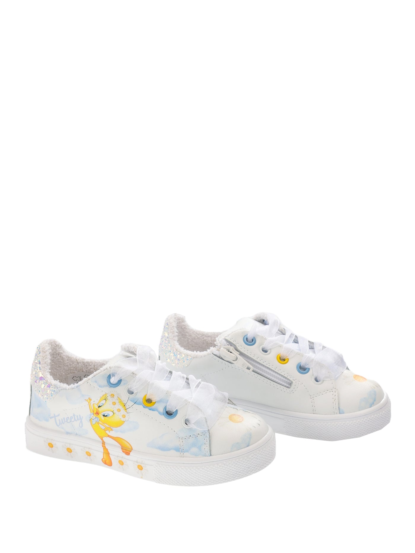 MONNALISA KIDS LEATHER SNEAKERS