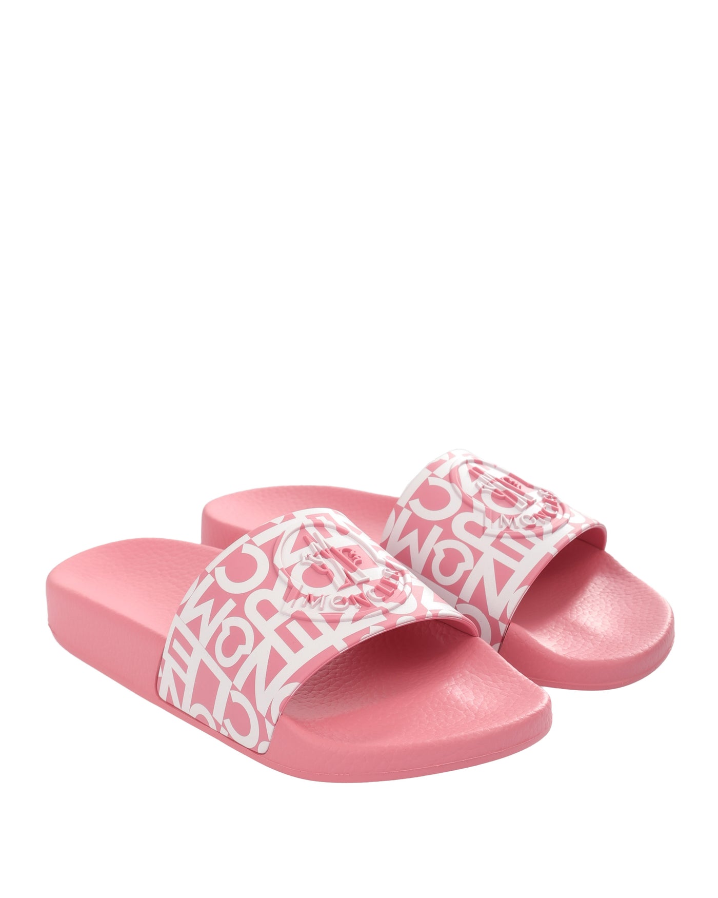 MONCLER PINK BAND SANDAL SLIPPER 