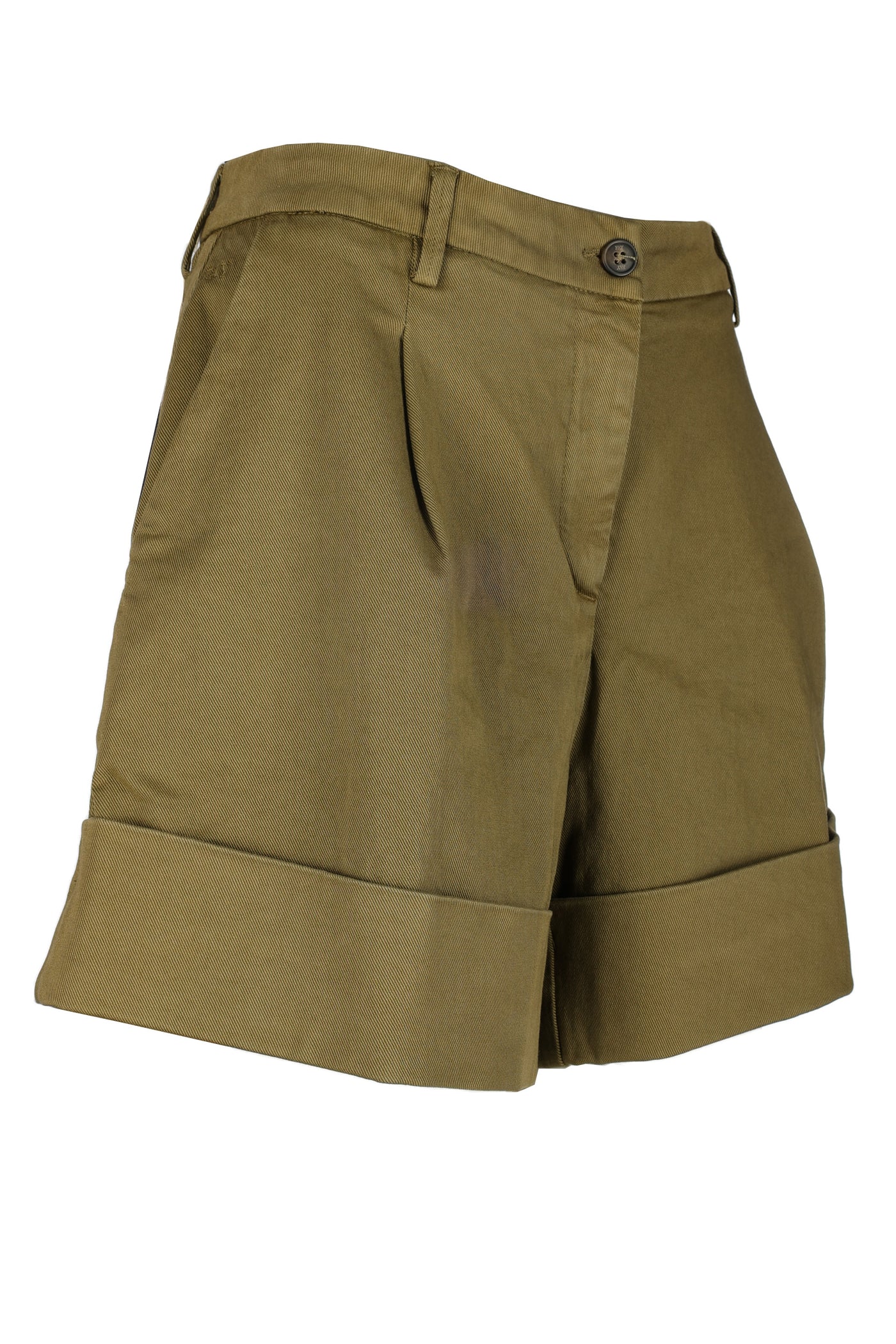 FAY MILITARY GREEN BERMUDA SHORTS