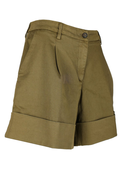 FAY MILITARY GREEN BERMUDA SHORTS 