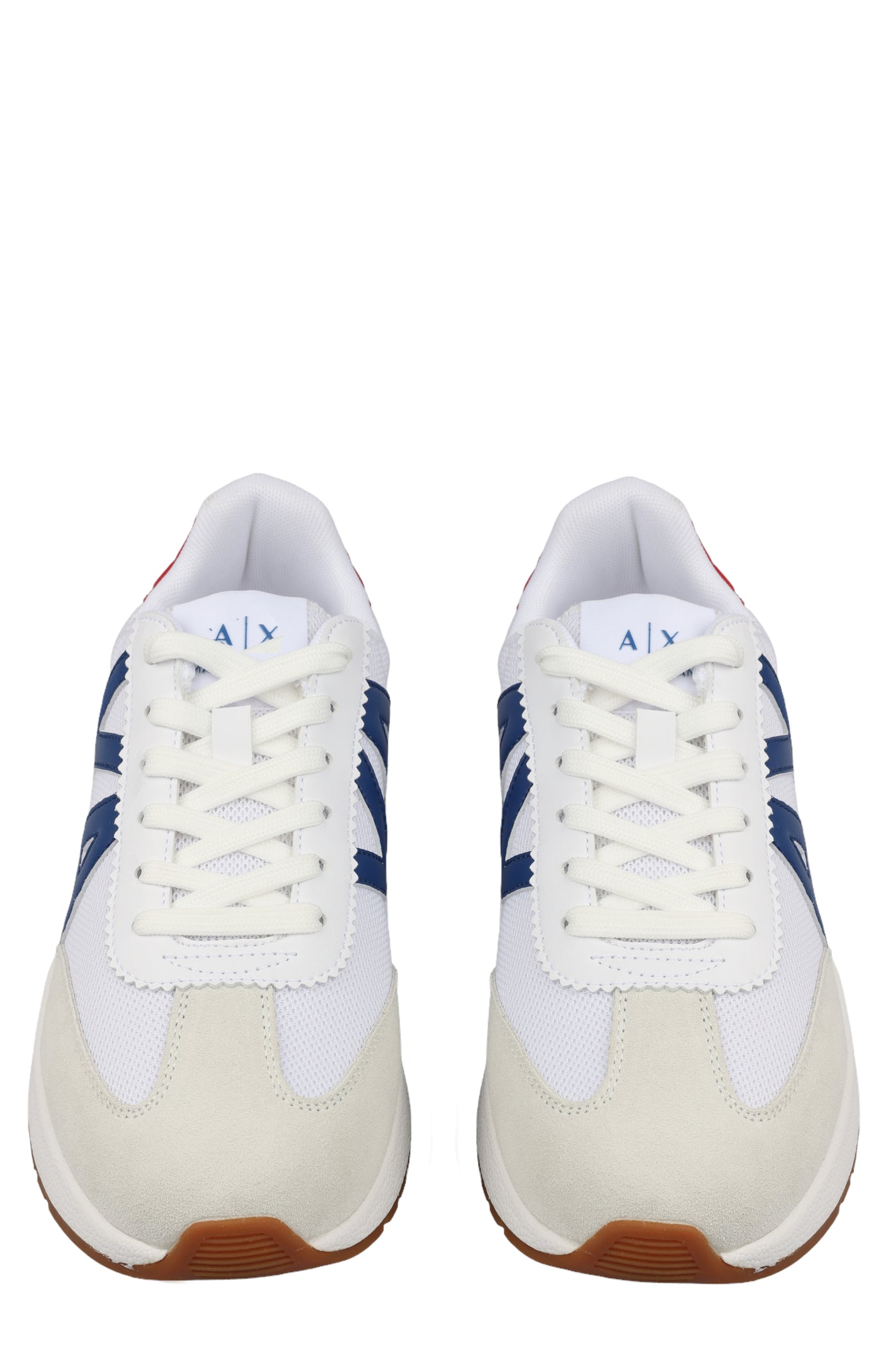 ARMANI EXCHANGE LEATHER SNEAKERS