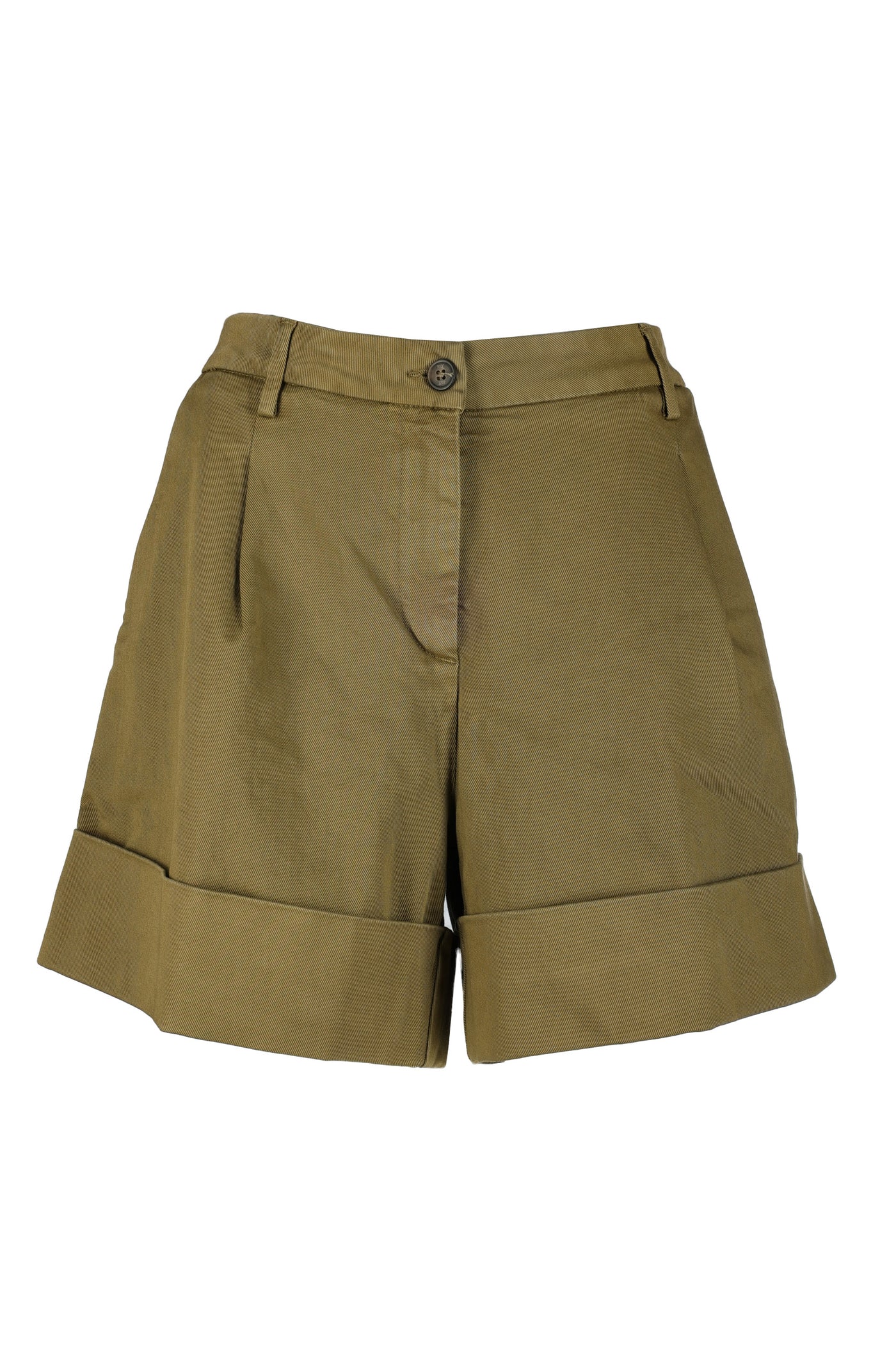 FAY MILITARY GREEN BERMUDA SHORTS