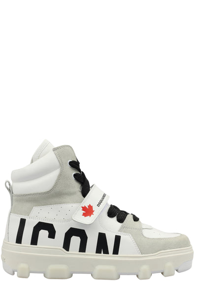 DSQUARED2 LEATHER SNEAKERS