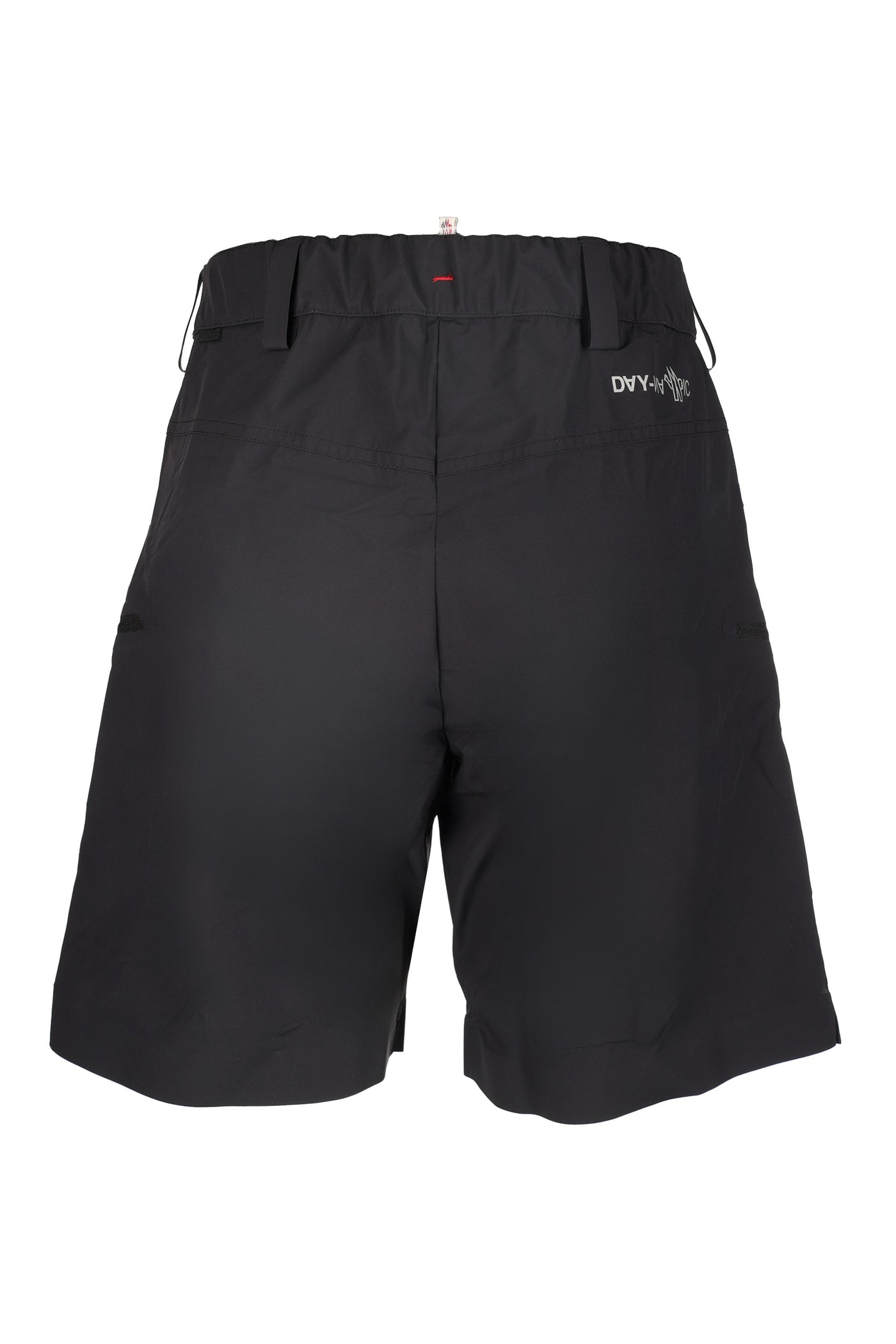 MONCLER GRENOBLE BLACK BERMUDA SHORTS