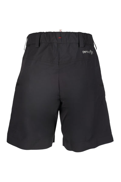 MONCLER GRENOBLE BLACK BERMUDA SHORTS 