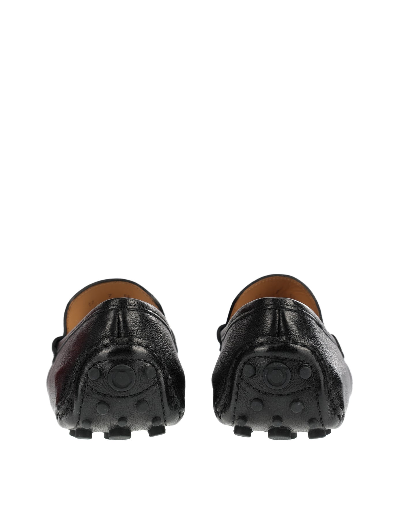 SALVATORE FERRAGAMO BLACK LOAFERS 